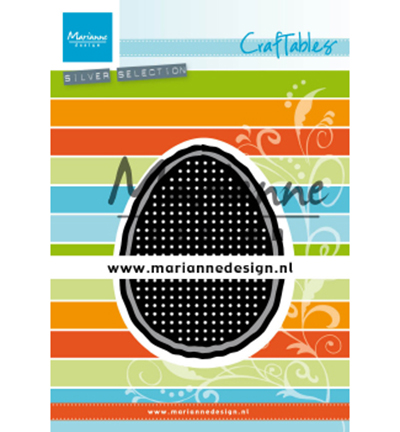CR1497 - Marianne Design - Cross stitch Easter egg