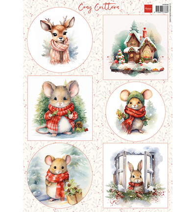 VK9638 - Marianne Design - Cosy Critters