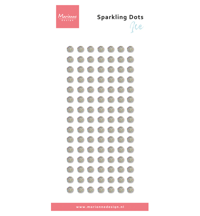 PL4540 - Marianne Design - Sparkling dots - Ice - 