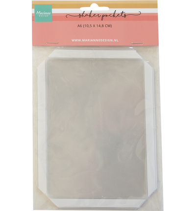 LR0074 - Marianne Design - Shaker pockets - 5 pcs A6 - 