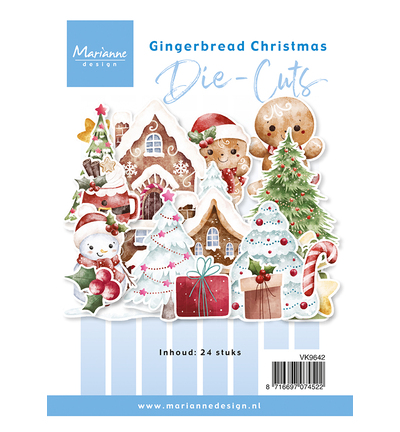 55546 - Die cuts - Gingerbread Christmas
