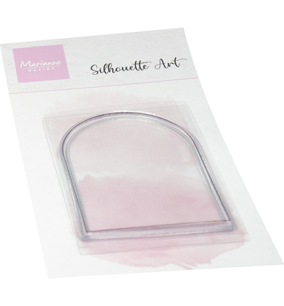 CS1188 - Marianne Design - Silhouette Art - Dome frame - Cadre / border