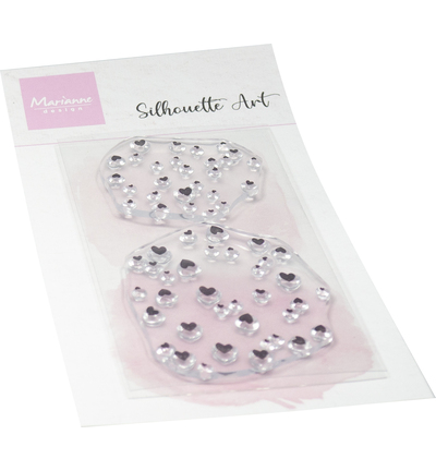 CS1189 - Marianne Design - Silhouette Art - Haerts - Amour, amitié