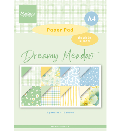 PK9219 - Marianne Design - Dreamy Meadow - A4 - Pretty Papers Blocks