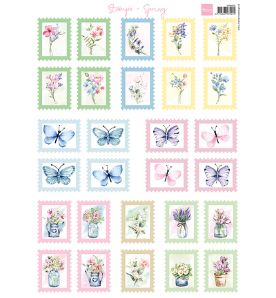 VK9645 - Marianne Design - Stamps - Spring