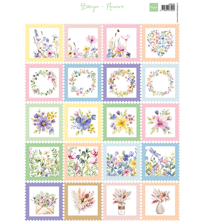 VK9646 - Marianne Design - Stamps - Flowers