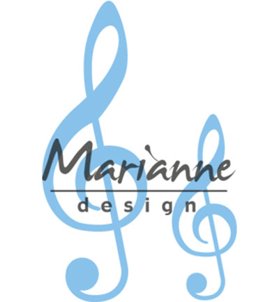 LR0167 - Marianne Design - Muzieksleutel