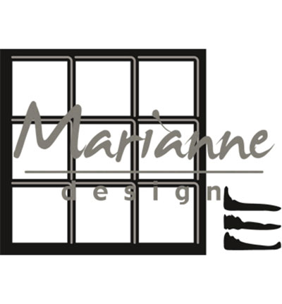 CR1286 - Marianne Design - Snowy Window