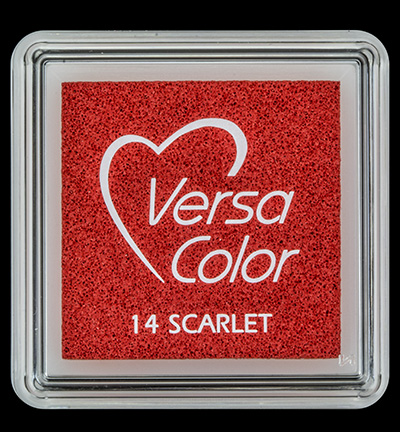 VS-000-014 - Tsukineko - VersaColor Small Inkpad-Scarlet