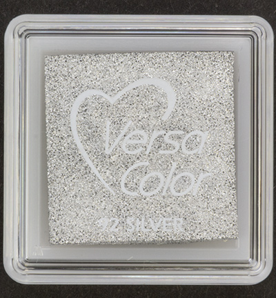 VS-000-092 - Tsukineko - VersaColor Small Inkpad-Silver