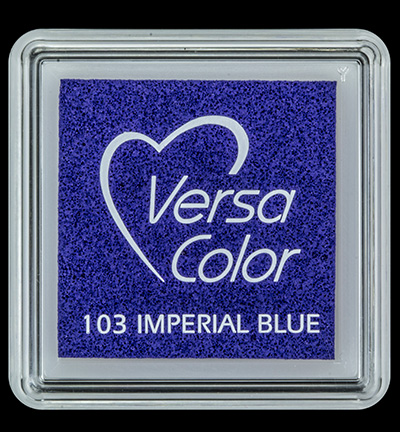 VS-000-103 - Tsukineko - VersaColor Small Inkpad-Imperial Blue