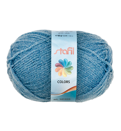 101020-47 - Stafil - Laine Colors, Bleu Jean