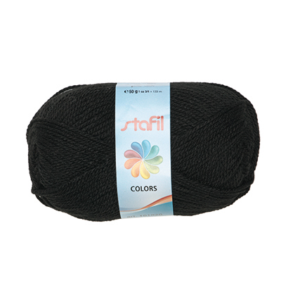 101020-50 - Stafil - Colors Wool, Black