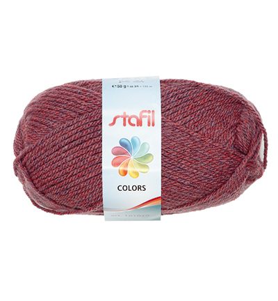 101020-51 - Stafil - Colors Wool, Bordeaux Melange
