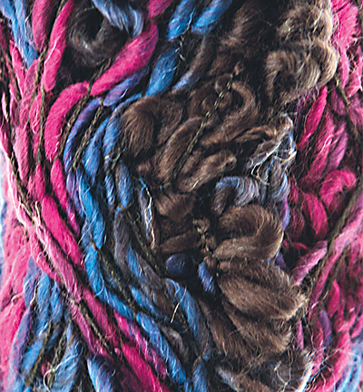 108037-20 - Stafil - Fleurs Wool, Purple/medium blue/dark grey