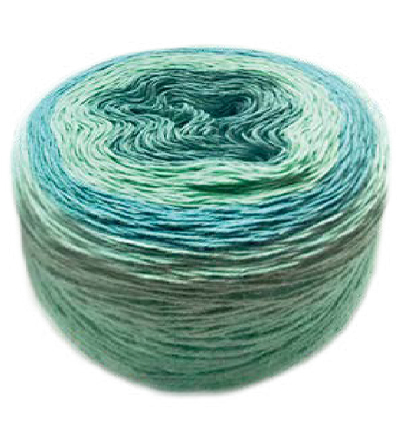 108058-07 - Stafil - Magic Dream Yarn 200gr, Green/turquoise/mint/sage