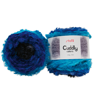 108066-03 - Stafil - Cuddly Colors Yarn, Blue