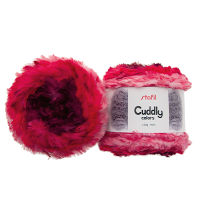 108066-04 - Stafil - Cuddly Colors Yarn, Pink