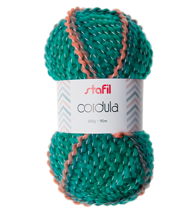 108070-06 - Stafil - Cordula Yarn, Turquoise/Orange