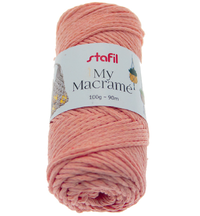 108073-05 - Stafil - Macrame Yarn, Peach