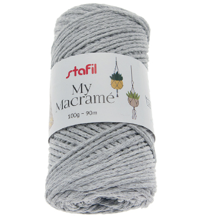 108073-07 - Stafil - Macrame Yarn, Stone
