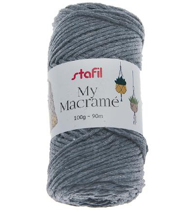 108073-10 - Stafil - Macrame Yarn, Indigo