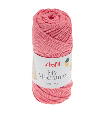 108073-16 - Stafil - Macrame Yarn, Rose