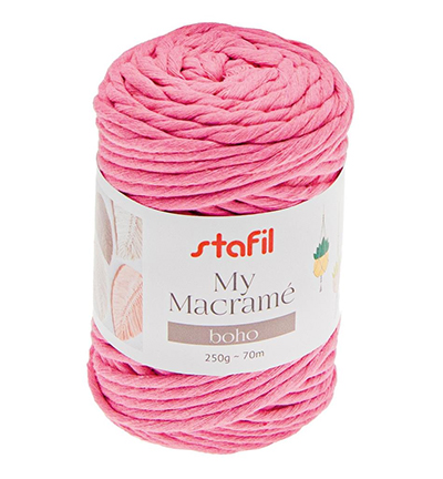 108076-16 - Stafil - Macrame Boho, Rose