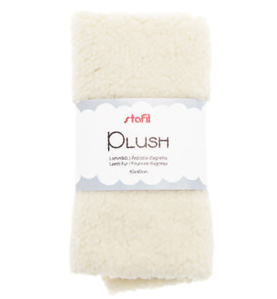 240016-04 - Stafil - Plush, peau de mouton beige, 100% polyester