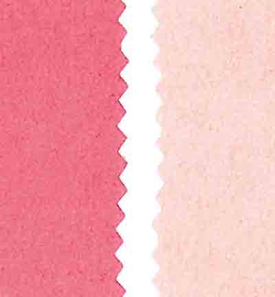 240068-11 - Stafil - Tissu en similicuir, d.face velours, Pink Light / Dark