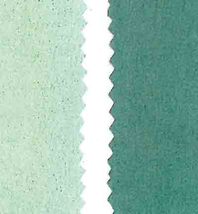 240068-13 - Stafil - Tissu en similicuir, d.face velours, Green Light / Dark