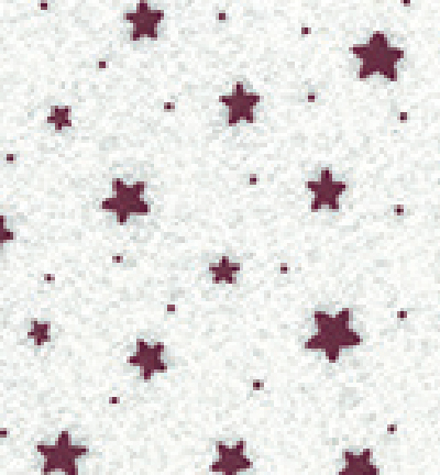 250135-1 - Stafil - Felt stars, White/Red