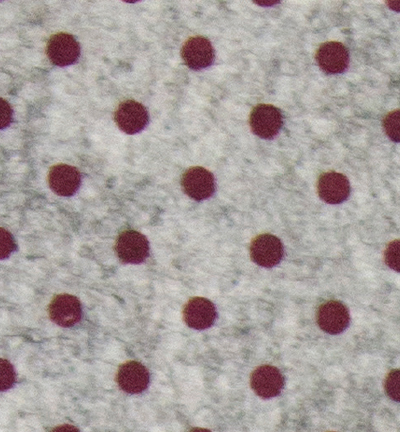 250171-39 - Stafil - Felt dots, L. Grey melange/Red