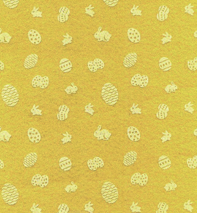 250174-42 - Stafil - Felt Easter, Maize Yellow/White