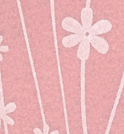250190-44 - Stafil - Felt flowers, Pink Pastel/Cream