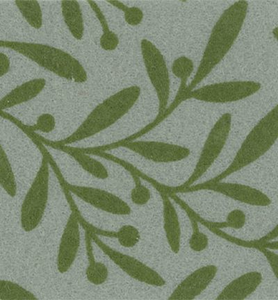 250191-46 - Stafil - Felt olive picks, L. Grey Silver/Olive Green