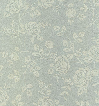 250193-46 - Stafil - Felt roses, Grey Silver/Sand