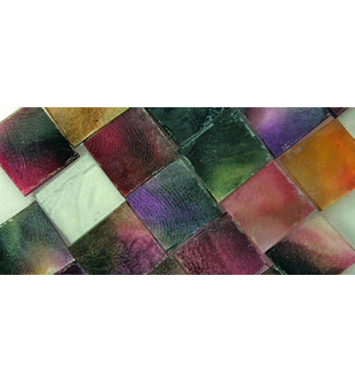 7612-061 - Stafil - Glass mosaic, red/lilac