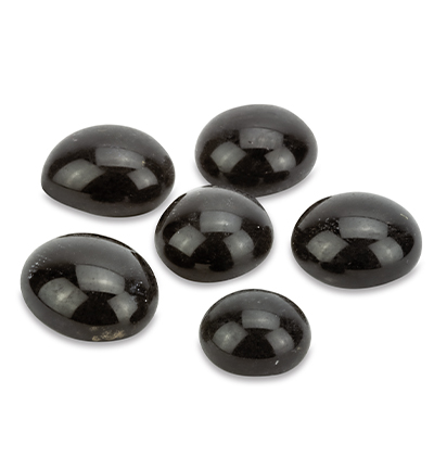 7612-48 - Stafil - Glass stones, black