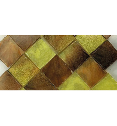 7612-041 - Stafil - Glass mosaic, yellow/brown