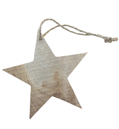 3924-46 - Stafil - Wooden star to hang