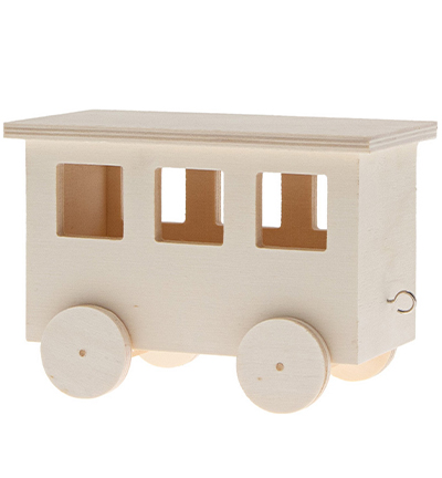 8634-04 - Stafil - DIY kit wooden wagon 2pcs