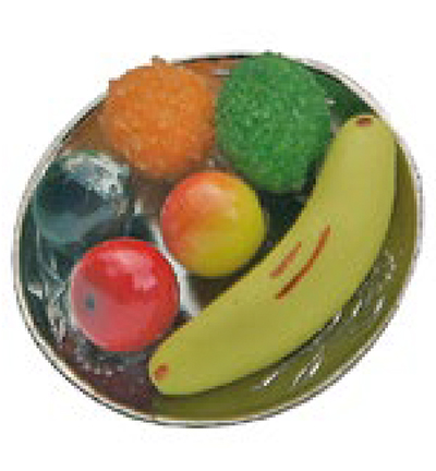 3392-061 - Stafil - Miniatures, Fruits plate