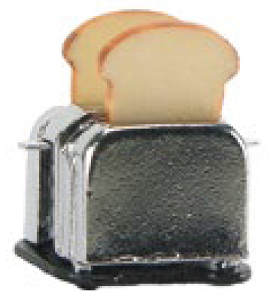 3392-641 - Stafil - Miniatures, Toaster silver