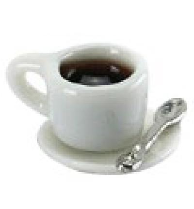 3392-661 - Stafil - Miniatures, Coffee cup white