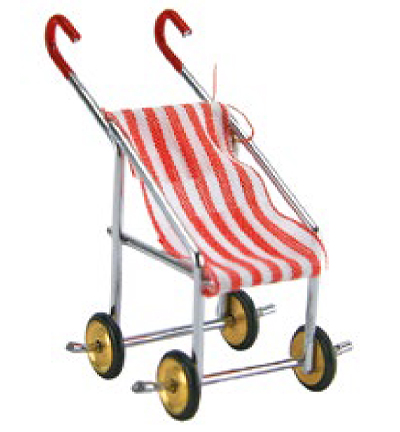 3392-671 - Stafil - Miniatures, Buggy red/white