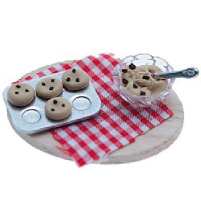 3396-301 - Stafil - Miniatures, Board with cookies