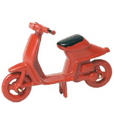 C5924-01 - Stafil - Miniatures, Moped red