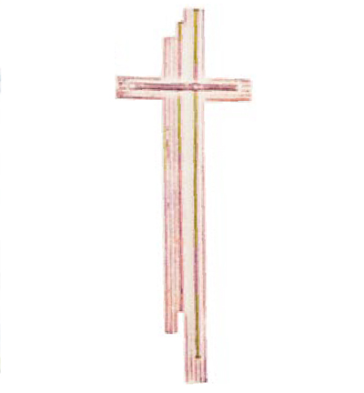 7760-891 - Stafil - Wax cross Light Pink