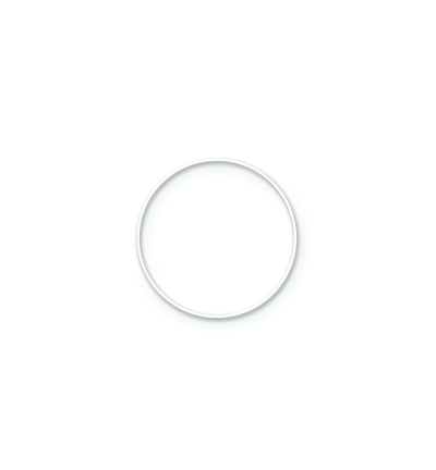 607-10 - Stafil - Metal ring white